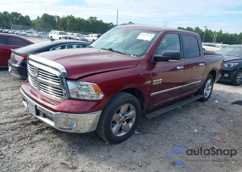 2017 Ram 1500 Slt из США, поврежденный, VIN 1C6RR6LTXHS542851